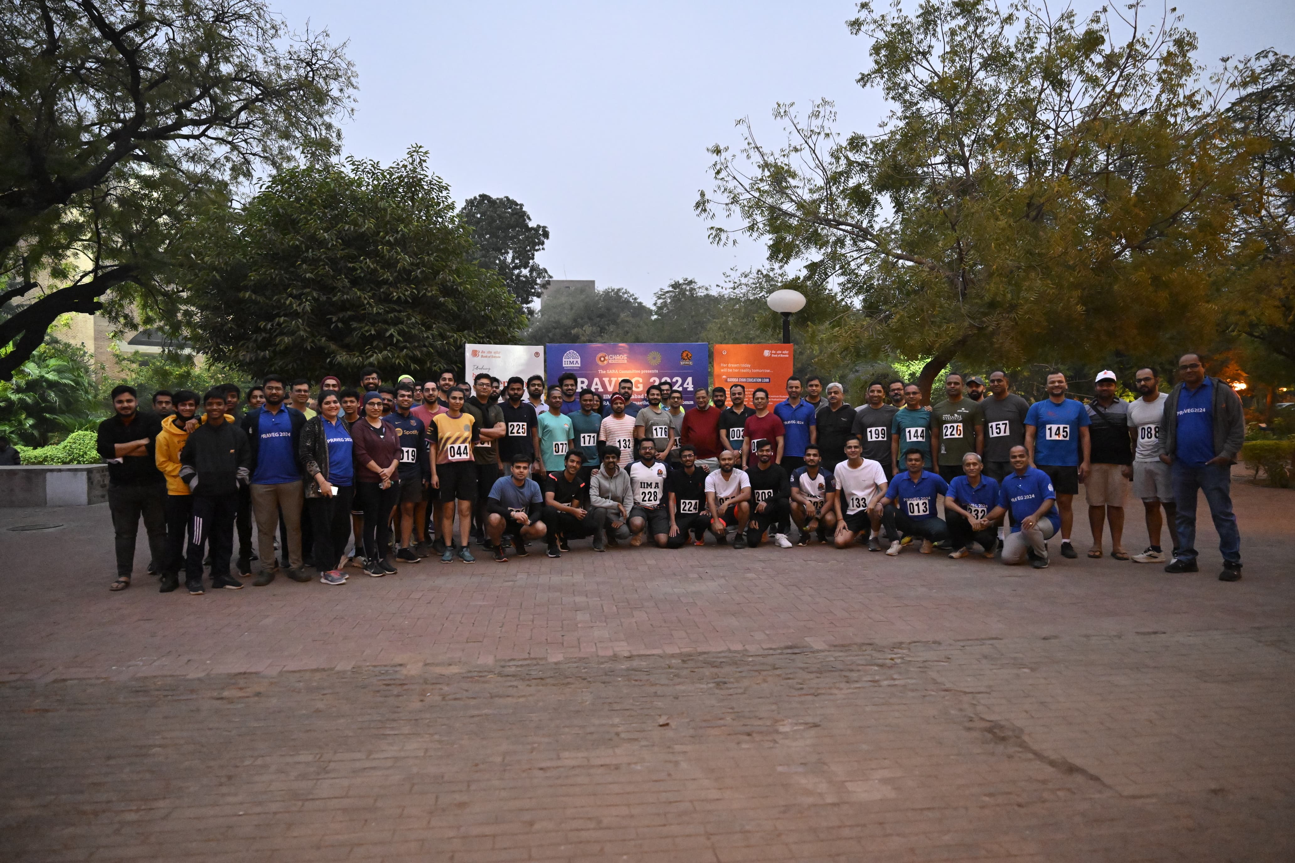 Praveg 2024 - IIM Ahmedabad's first-ever Campus Run